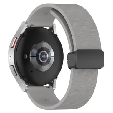 Urrem til 22 mm Garmin/Huawei/Samsung Galaxy Watch Silikone Grå