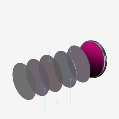 ND16/ND32/ND64/CPL linsfilter för DJI Action 3 Sports Camera 4-pack