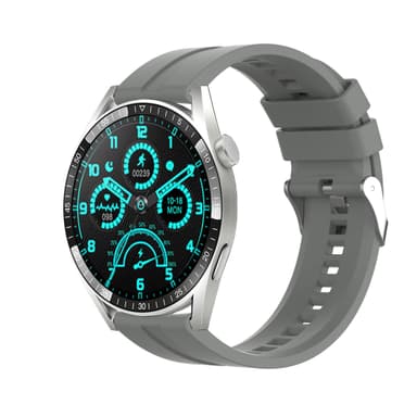 INF Urrem 22 mm Garmin/Huawei/Samsung Galaxy Watch Grå