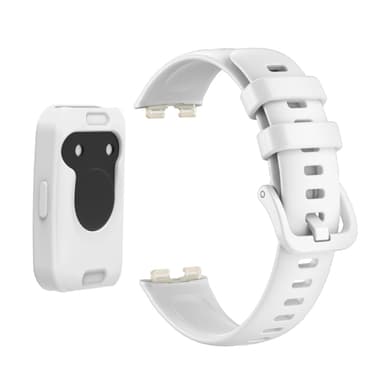 Ur Half Pack Case til Huawei Band 8 Hvid