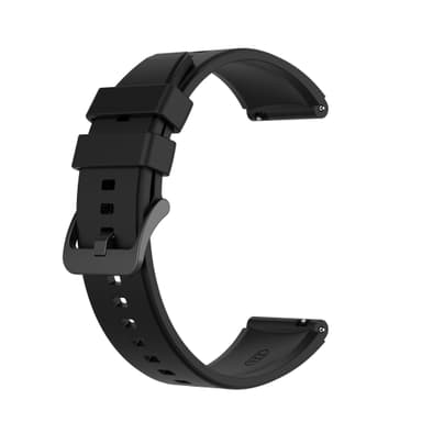 INF Urrem 20 mm Garmin/Huawei/Samsung Galaxy Watch Sort
