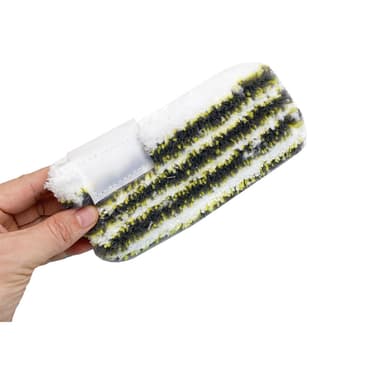 INF Mikrofiber gul stribet dampmoppe klud moppepude til Kärcher SC1/SC2/SC3/SC4/SC5 Farve