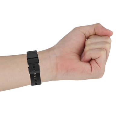 INF Urrem 20 mm Garmin/Huawei/Samsung Galaxy Watch Sort