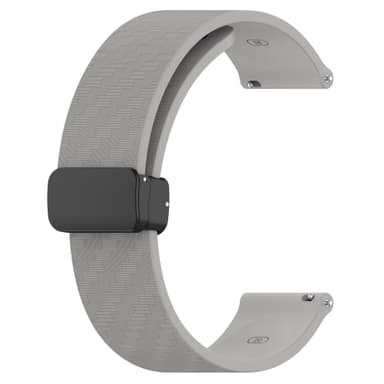Urrem til 22 mm Garmin/Huawei/Samsung Galaxy Watch Silikone Grå