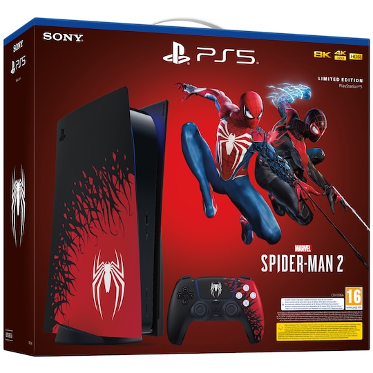 PlayStation 5 + Marvel s Spider-Man 2 Limited Edition pakke