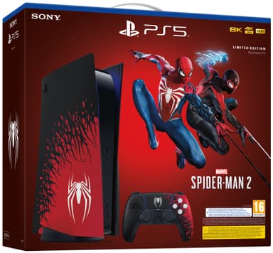 PlayStation 5 + Marvel s Spider-Man 2 Limited Edition pakke