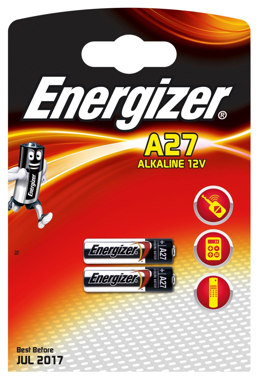 Energizer A27 Alkaline-batteri - 2 stk. thumbnail