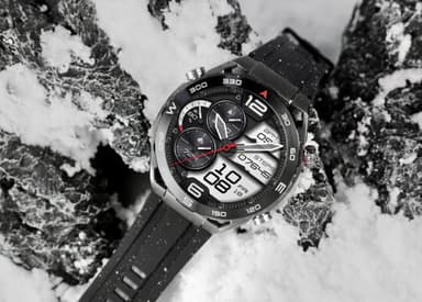 Huawei Watch Ultimate hybridur (sort)