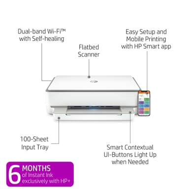 HP Envy 6032e Inkjet AIO printer