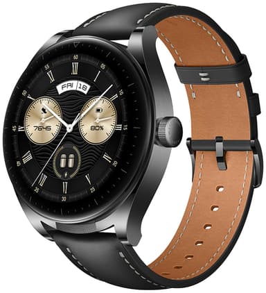 Huawei Watch Buds hybridur (sort)