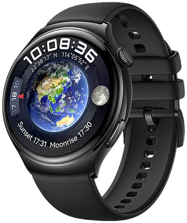 Huawei Watch 4 hybridur (sort)