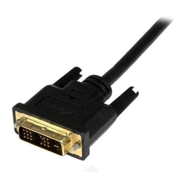 StarTech.com HDCDVIMM3M, 3 m, Mini-HDMI, DVI-D, Hankoppling, Hankoppling, Rak