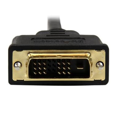 StarTech.com HDCDVIMM3M, 3 m, Mini-HDMI, DVI-D, Hankoppling, Hankoppling, Rak