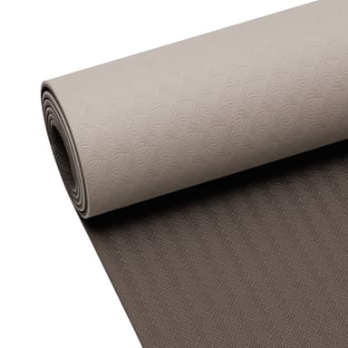 Yoga mat Position 4mm Sand/Grounded brown