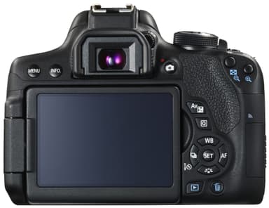Canon EOS 750D DSLR + 18-55 mm DC Irista-sæt