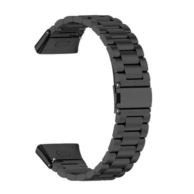 INF Urrem i rustfrit stål Sort Redmi Watch 3 / Redmi Watch Lite