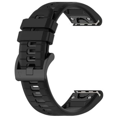 INF Hurtig-release horisontale linjer Tofarvet armbåndsurrem til Garmin Fenix MultiColor 20 mm