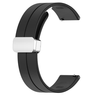 INF Urrem 22 mm Samsung Galaxy Watch 3 / Huawei Watch / Garmin Venu 2 silikone Sort
