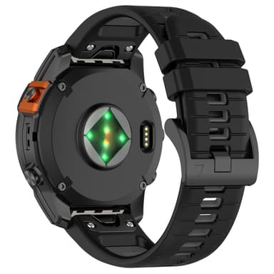 INF Hurtig-release horisontale linjer Tofarvet armbåndsurrem til Garmin Fenix MultiColor 20 mm