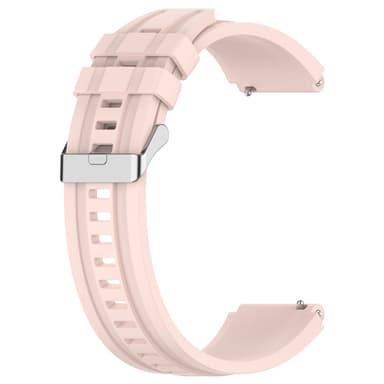 Silikone armbånd 22 mm Lyserød