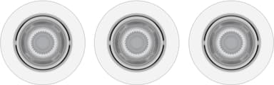 Philips Impala Ceiling spotlys 6W 3-pak (hvid)