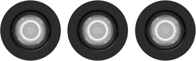 Philips Impala Ceiling spotlys 6W 3-pak (sort)