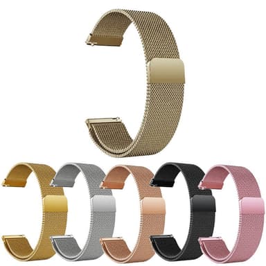 SKALO Milanese Loop til Amazfit GTR 4 - Champagne
