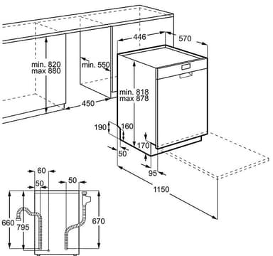 Electrolux opvaskemaskine ESF4661ROW