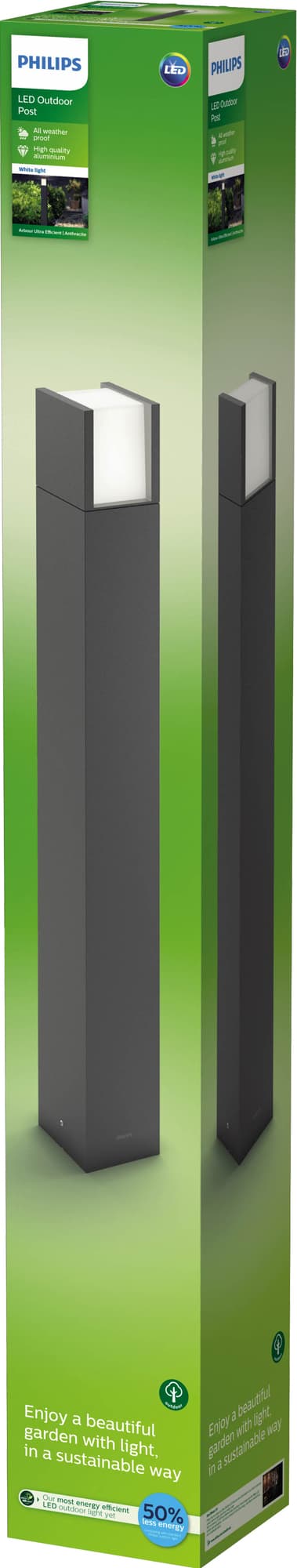 Philips Arbour udendørs stolpelampe 3,8W
