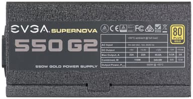 EVGA Supernova G2 550W strømforsyning