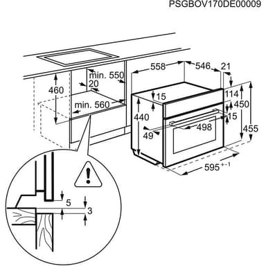 Electrolux dampovn EVY9847AOX