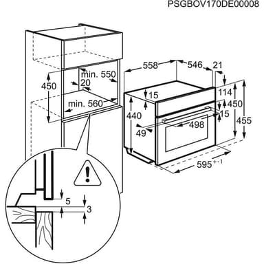 Electrolux dampovn EVY9847AOX