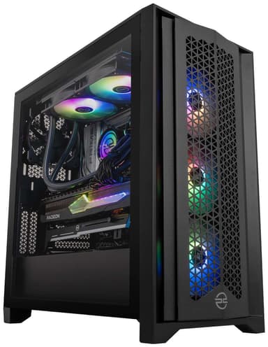 PCSpecialist Ultra 500 R7-7X3D/32/2.000/RX7900XT stationær gaming computer