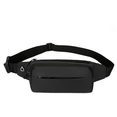 INF Lærred Fanny Pack Sort