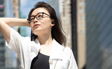 JBL Tune Buds true wireless in-ear høretelefoner (sort)