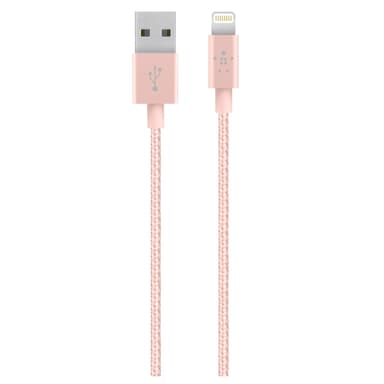 Belkin Premium Lightning-kabel - rosaguld