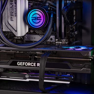 PCSpecialist Ultra 610 R7-7X3D/32/2.000/4070Ti stationær gaming computer