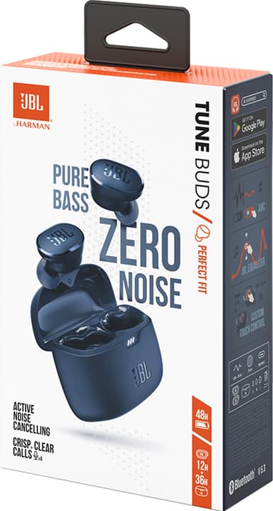JBL Tune Buds true wireless in-ear høretelefoner (blå)