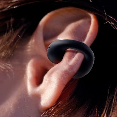 Trådløse Bluetooth 5.3 Bone Conduction høretelefoner Sort