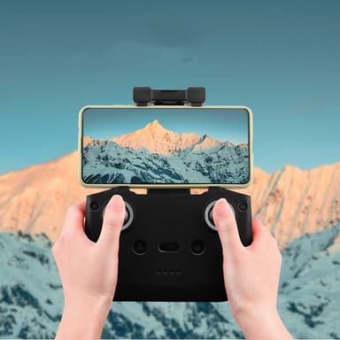 Silikone støvtæt beskyttelsescover til DJI Mavic Air 2 fjernbetjening Sort