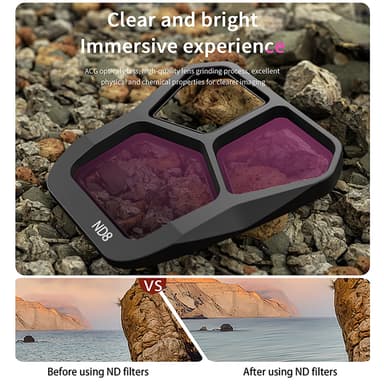Filter ND8 ND16 ND32 ND64 för DJI Mavic 3 Pro 4-pack
