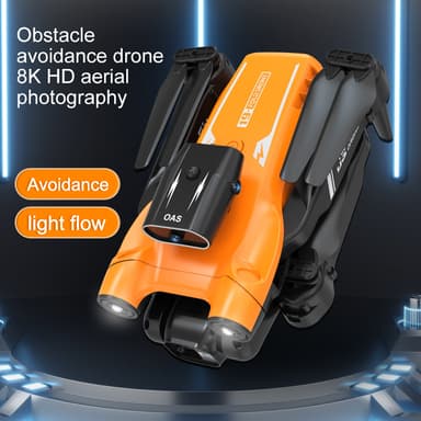 INF Drone foldbar, med sensorer mod forhindringer Orange