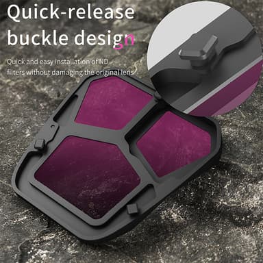 Filter ND8 ND16 ND32 ND64 för DJI Mavic 3 Pro 4-pack