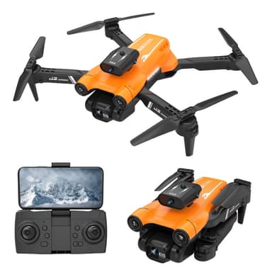 INF Drone foldbar, med sensorer mod forhindringer Orange