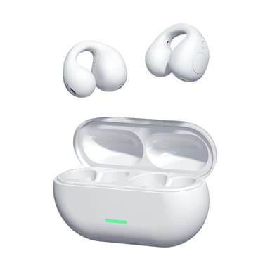 Trådløse Bluetooth 5.3 Bone Conduction høretelefoner Hvid