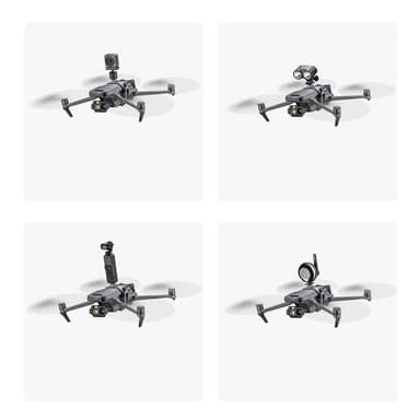 INF Kameraholder til DJI Mavic 3 Classic/Action 3, Insta360 X3/ONE X2