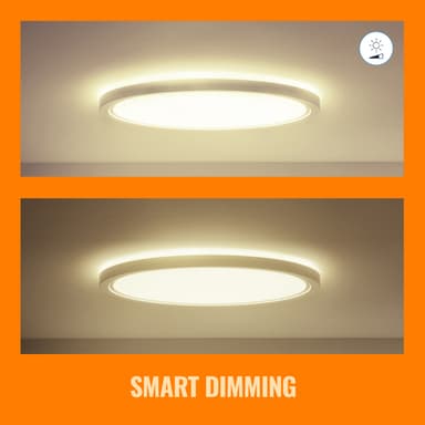 WiZ SuperSlim loftslampe 32W RGB (hvid)