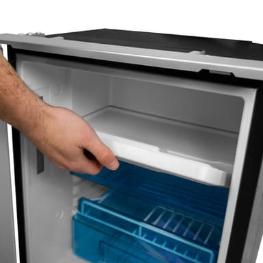 46L Kompressor Køleskab - Sølv