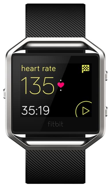 Fitbit Blaze Smart sportsur small - sort