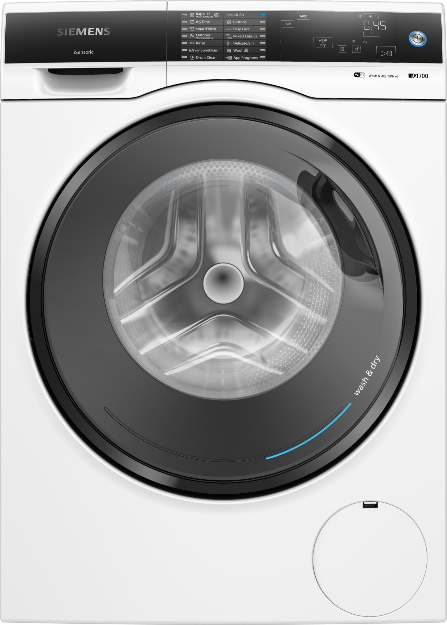 Siemens Vaskemaskine/tørretumbler WD4HU542DN (Hvid) thumbnail